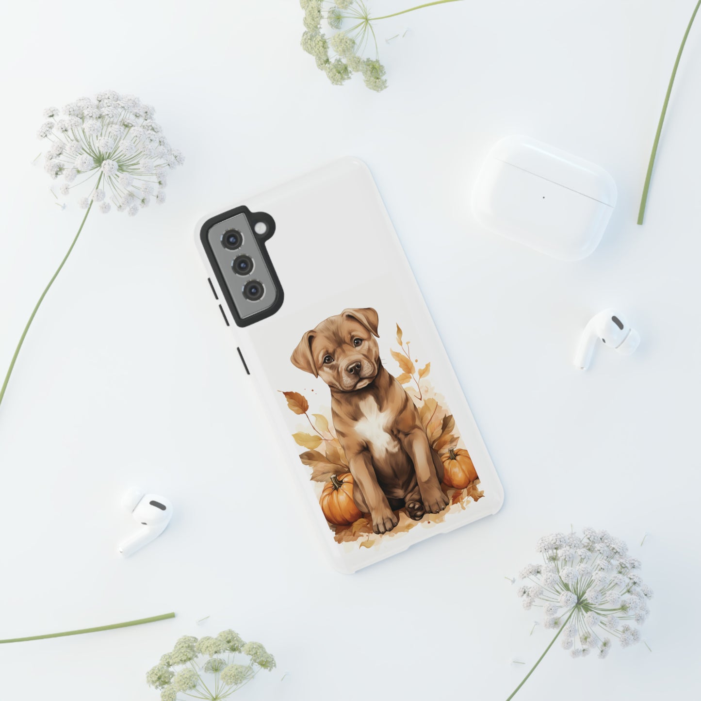 Brown Labrador Retriever Pup | Harvest Case | Tough Cases | Apple iPhone | Samsung Galaxy | Google Pixel | Durability Meets Adorable Charm