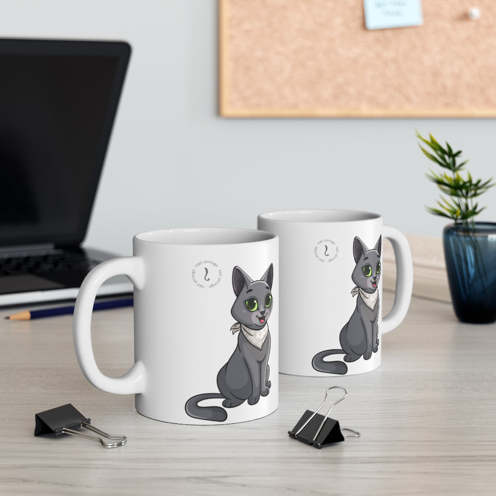 TailStrings Cat Mug | 11 oz Mug