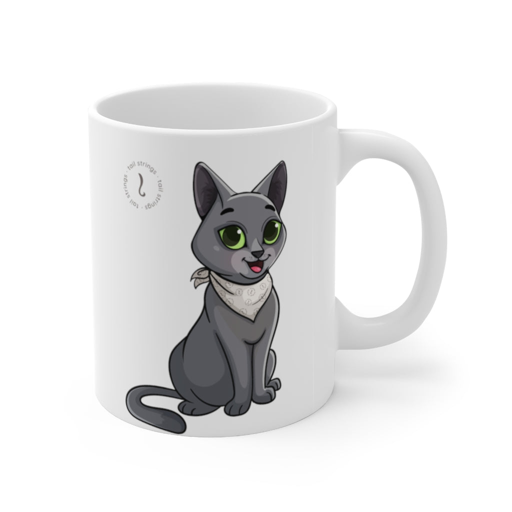 TailStrings Cat Mug | 11 oz Mug