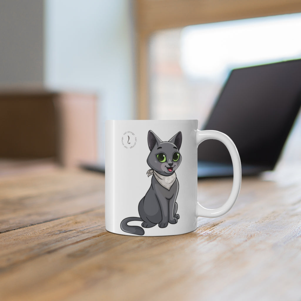 TailStrings Cat Mug | 11 oz Mug